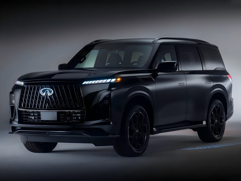 कालो बाह्य किट / 35.55T V6 LORE - 202223 infinanti QX80 खेल संस्करणका आधिकारिक छविहरू